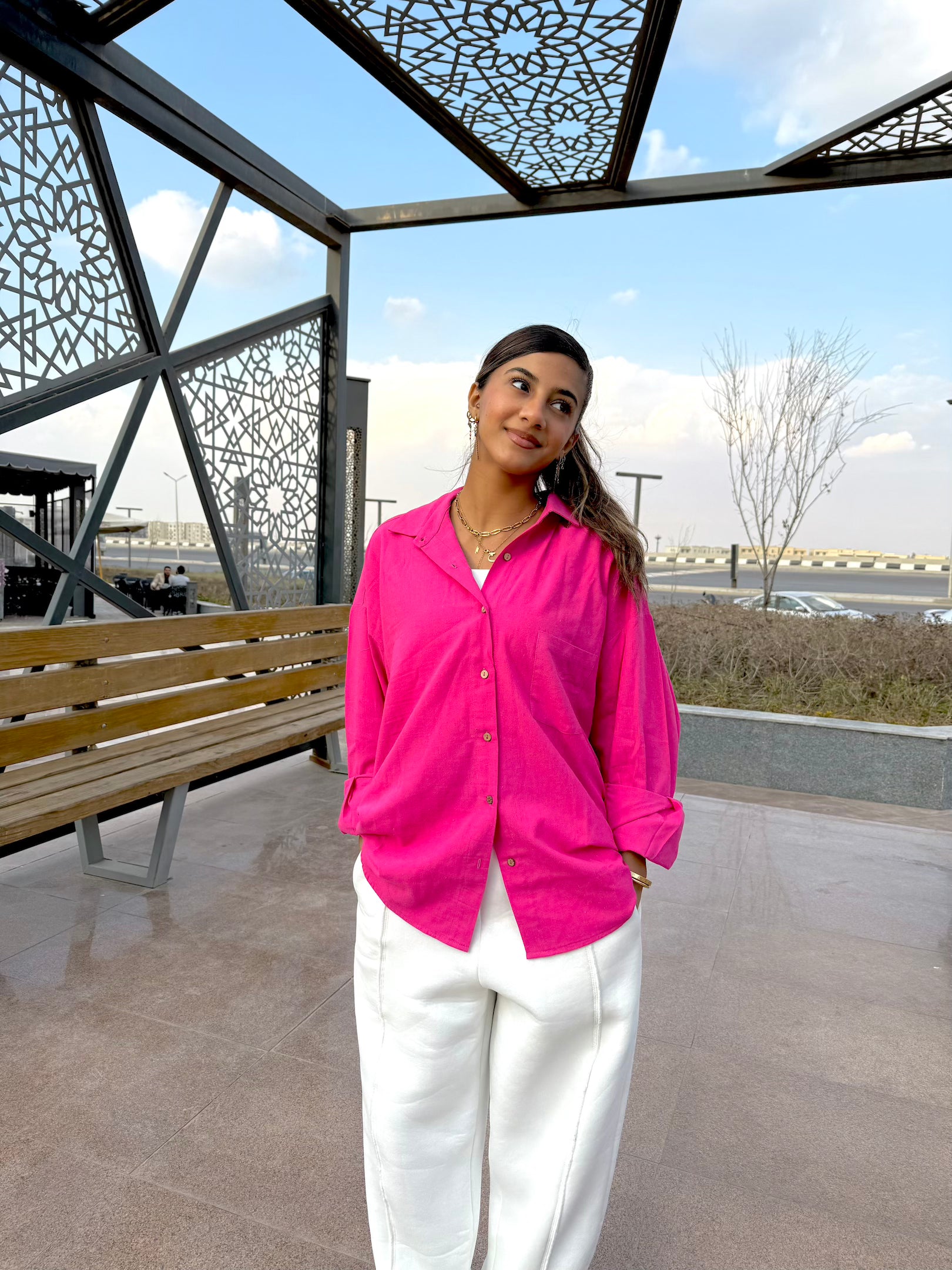 Image of Oversized Shirt – Classic, Comfortable, and Versatile